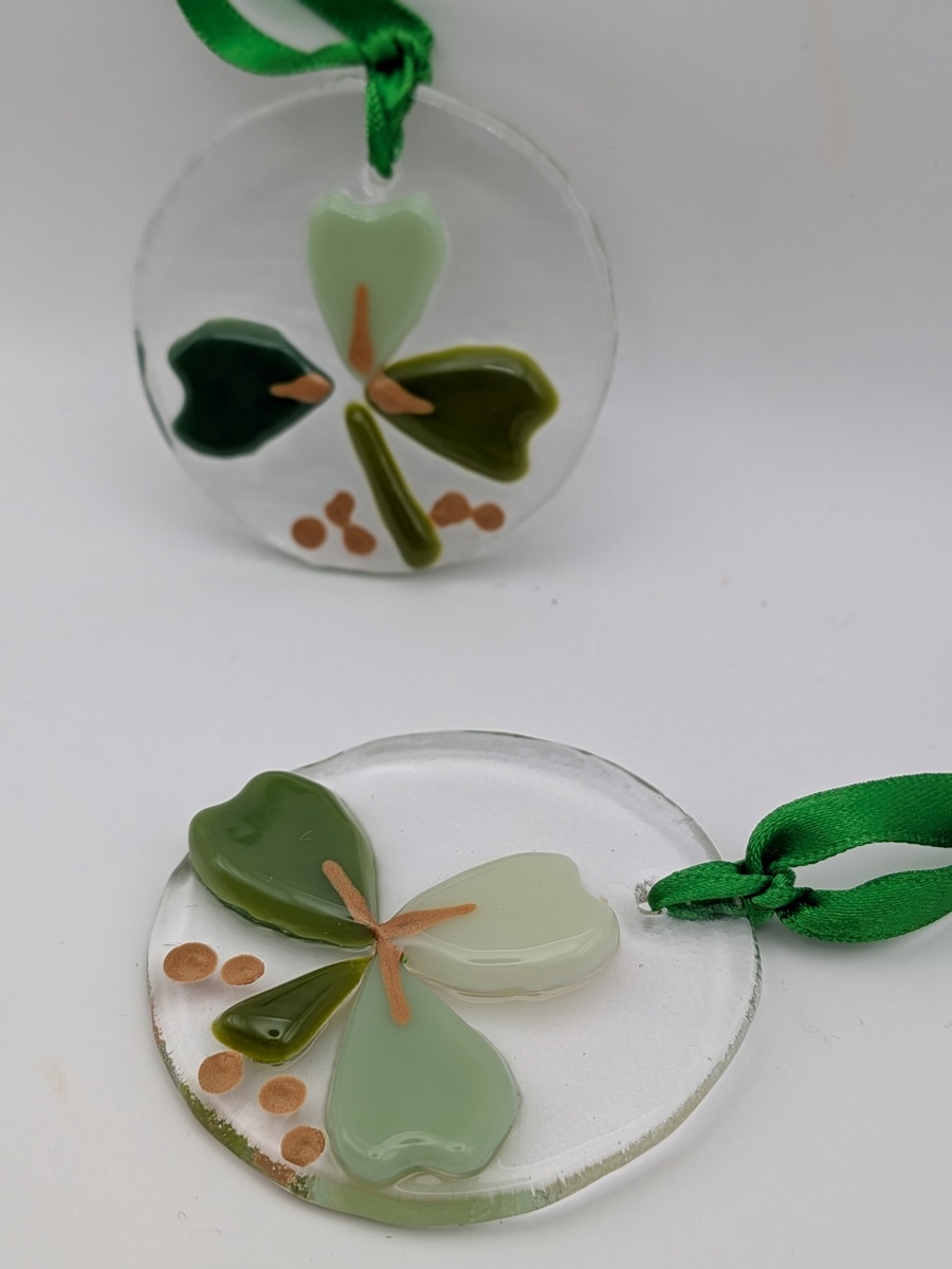 Glass Shamrock