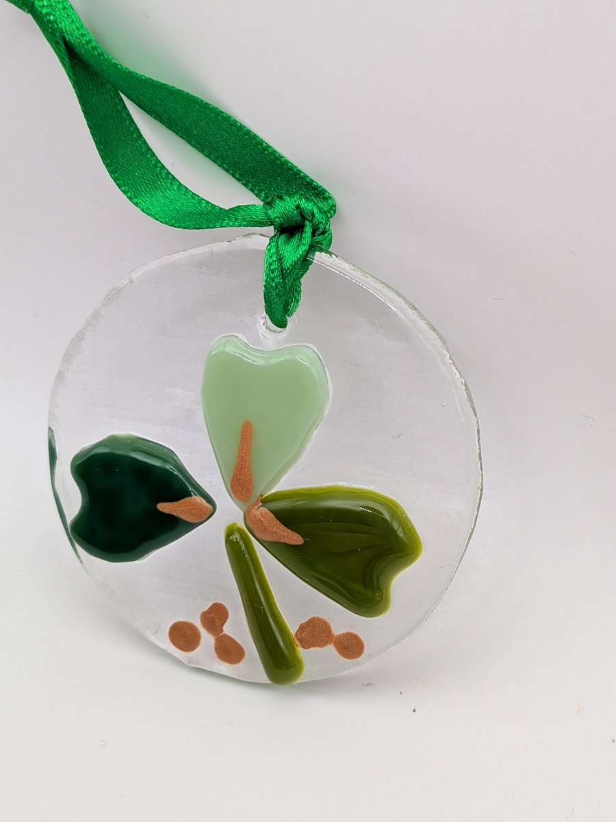 Glass Shamrock